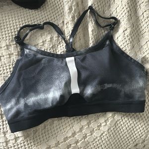 Woman’s light support padded sports bra